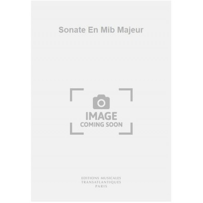 Sonate En Mib Majeur