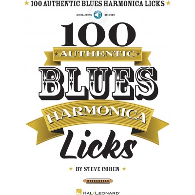 100 Authentic Blues Harmonica Licks
