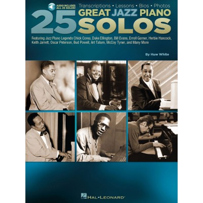 HAL LEONARD 25 Great Jazz Piano Solos