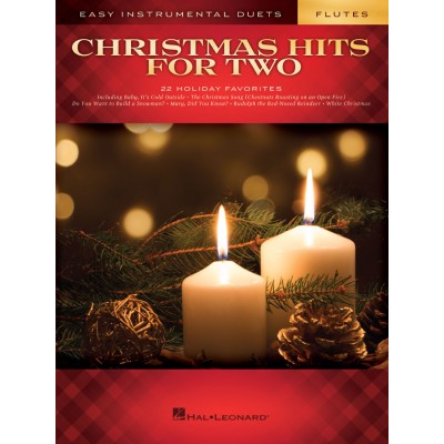 HAL LEONARD Christmas Hits for Two Flutes