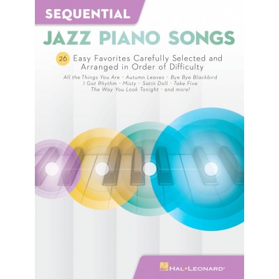 HAL LEONARD Sequential Jazz Piano Songs