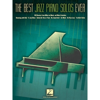 HAL LEONARD The Best Jazz Piano Solos Ever