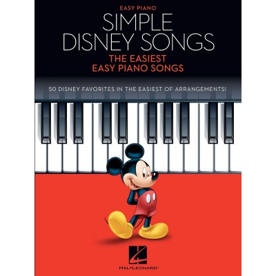 HAL LEONARD Simple Disney Songs