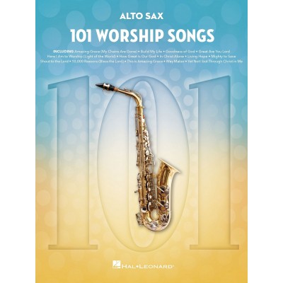 HAL LEONARD 101 Worship Songs for Alto Sax