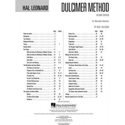 Hal Leonard Dulcimer Method - 2nd Edition