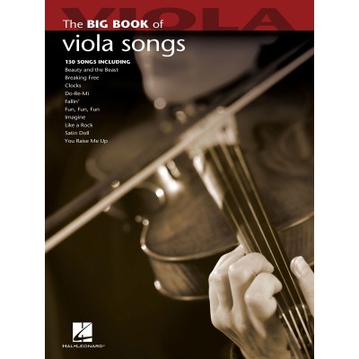 HAL LEONARD Big Book of Viola Songs