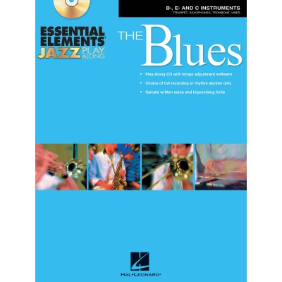 HAL LEONARD Essential Elements Jazz Play Along - The Blues