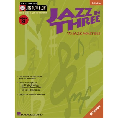 HAL LEONARD Jazz in Three - Second Edition