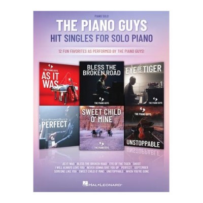 The Piano Guys Hit Singles for Piano Solo