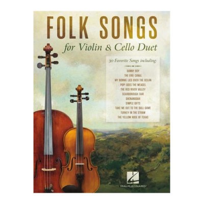 Folk Songs for Violin and Cello Duet