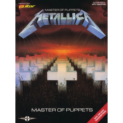 CHERRY LANE Metallica - Master of Puppets