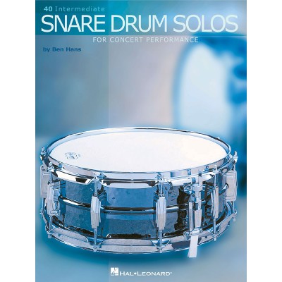 HAL LEONARD 40 Intermediate Snare Drum Solos