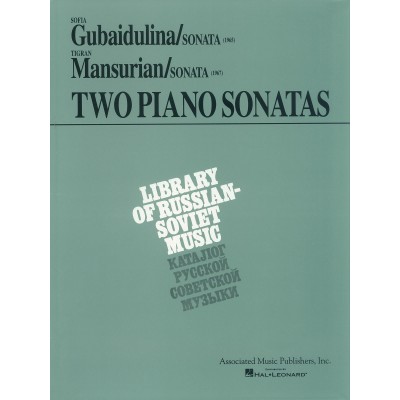 ASSOCIATED MUSIC PUBLISHERS, I Two Piano Sonatas by Young Soviet Composers