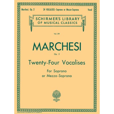 24 Vocalises, Op. 2
