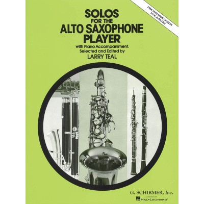 SCHIRMER Solos for the Alto Saxophone Player