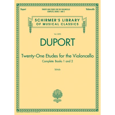 21 Etudes For Cello