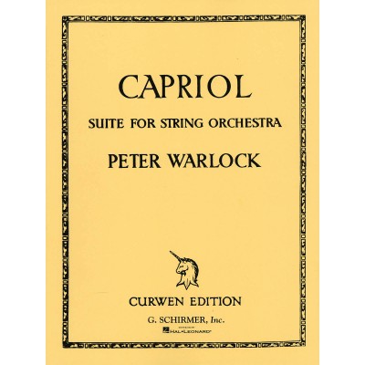 SCHIRMER Capriol Suite
