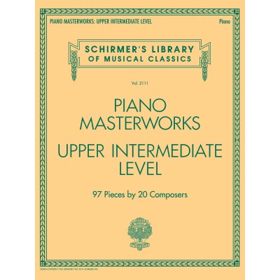 Piano Masterworks - Upper Intermediate Level