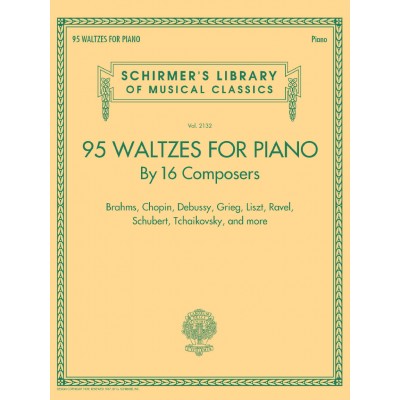 95 Waltzes by 16 Composers for Piano