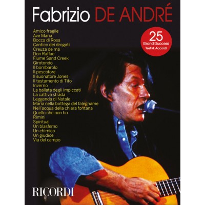 RICORDI Fabrizio De Andre