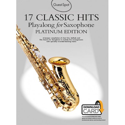 WISE PUBLICATIONS Guest Spot: 17 Classic Hits - Playalong