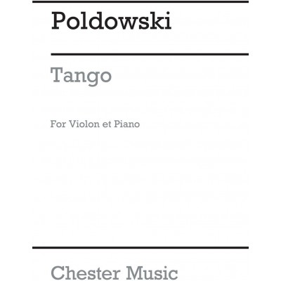 CHESTER MUSIC Tango for Violin and Piano