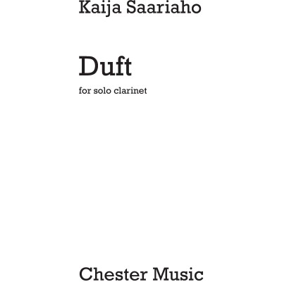 CHESTER MUSIC Duft for Solo Clarinet