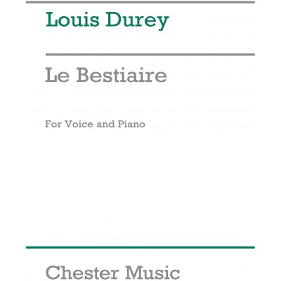 CHESTER MUSIC Le Bestiaire