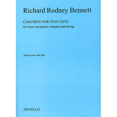 NOVELLO Concerto For Stan Getz (Saxophone/Piano)