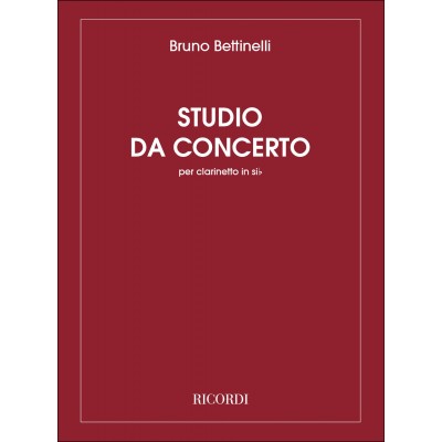 RICORDI Studio Da Concerto