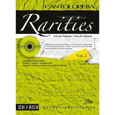RICORDI Cantolopera: Rarities - Arie Per Soprano Vol. 2