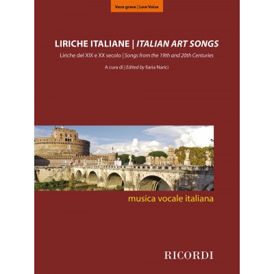 Italian Art Songs Medium/Low Voice
