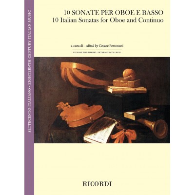 RICORDI 10 Italian Sonatas