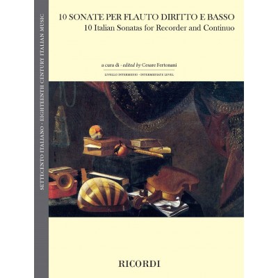 10 Sonate per flauto diritto e basso