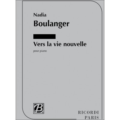 Vers La Vie Nouvelle