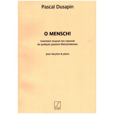SALABERT O Mensch!