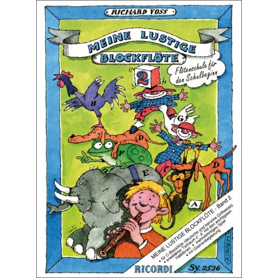 RICORDI Meine lustige Blockflöte Band 2 (dt. und barock)