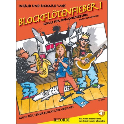 Blockflötenfieber 1 - mit CD
