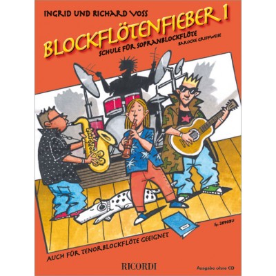 RICORDI Blockflötenfieber 1 - ohne CD