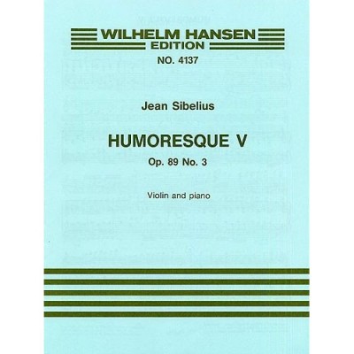 WILHELM HANSEN Humoresque No.5 Op.89 No.3