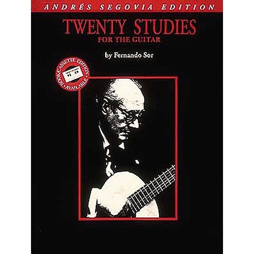 FERNANDO SOR TWENTY STUDIES FOR GUITAR - GUITAR