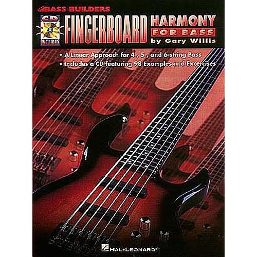 FINGERBOARD HARMONY FOR BASS BASS BUILDERS B+ CD - BASS GUITAR