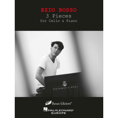 HAL LEONARD Bosso Ezio- 3 Pieces For Cello & Piano