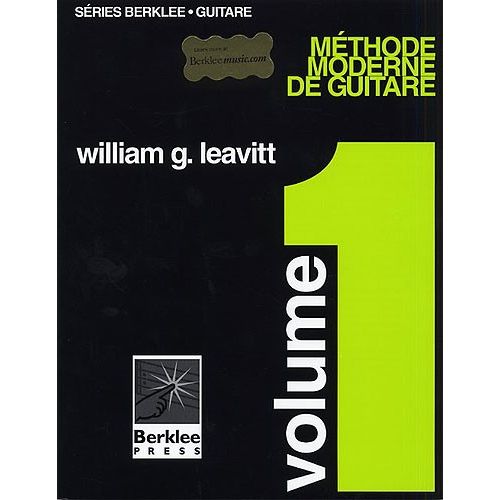 METHODE MODERNE DE GUITARE BERKLEE VOLUME 1 - GUITAR