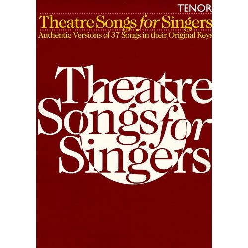 HAL LEONARD THEATRE SONGS FOR SINGERS - TENOR