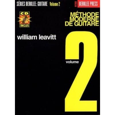BERKLEE LEAVITT WILLIAM G. - METHODE MODERNE DE GUITARE VOL.2 + CD