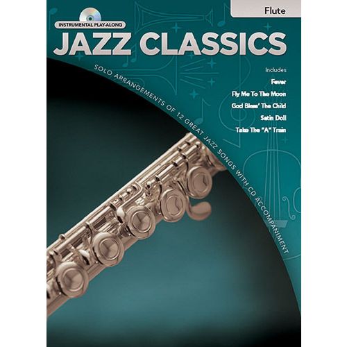 HAL LEONARD JAZZ CLASSICS FOR FLUTE + CD
