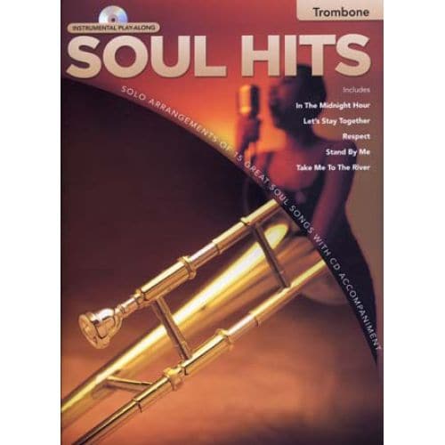 INSTRUMENTAL PLAY ALONG SOUL HITS TROMBONE + CD