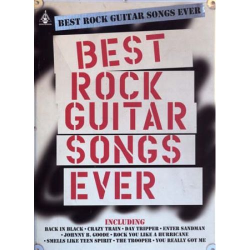 HAL LEONARD BEST ROCK GUITAR SONGS EVER - GUITAR TAB