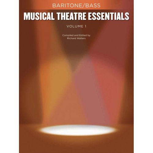 HAL LEONARD MUSICAL THEATRE ESSENTIALS - BARITONE/BASS - VOLUME 1 - BASS VOICE